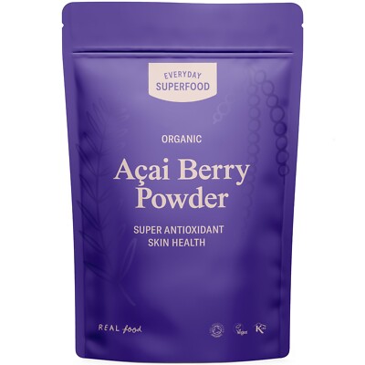 Organic Acai Berry Powder | Brazil Grown Freeze Dried Acai Berries - No ...