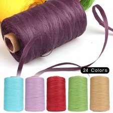 Summer Raffia Organic Weave Paper Yarn Rope for Crochet DIY Hat Bag 280M/Roll