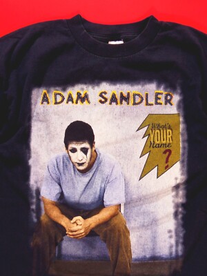Adam Sandler Whats Your Name Cotton Shirt Unisex Concert S to 5XL