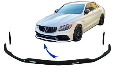 Stoßfängerlippe für Mercedes C C63 C63S W205 S205 14-18 Limousine T-Modell