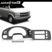Fit For 95-05 Chevy Astro GMC Sarfari Dash Radio Cluster Trim Bezel Vent Panel