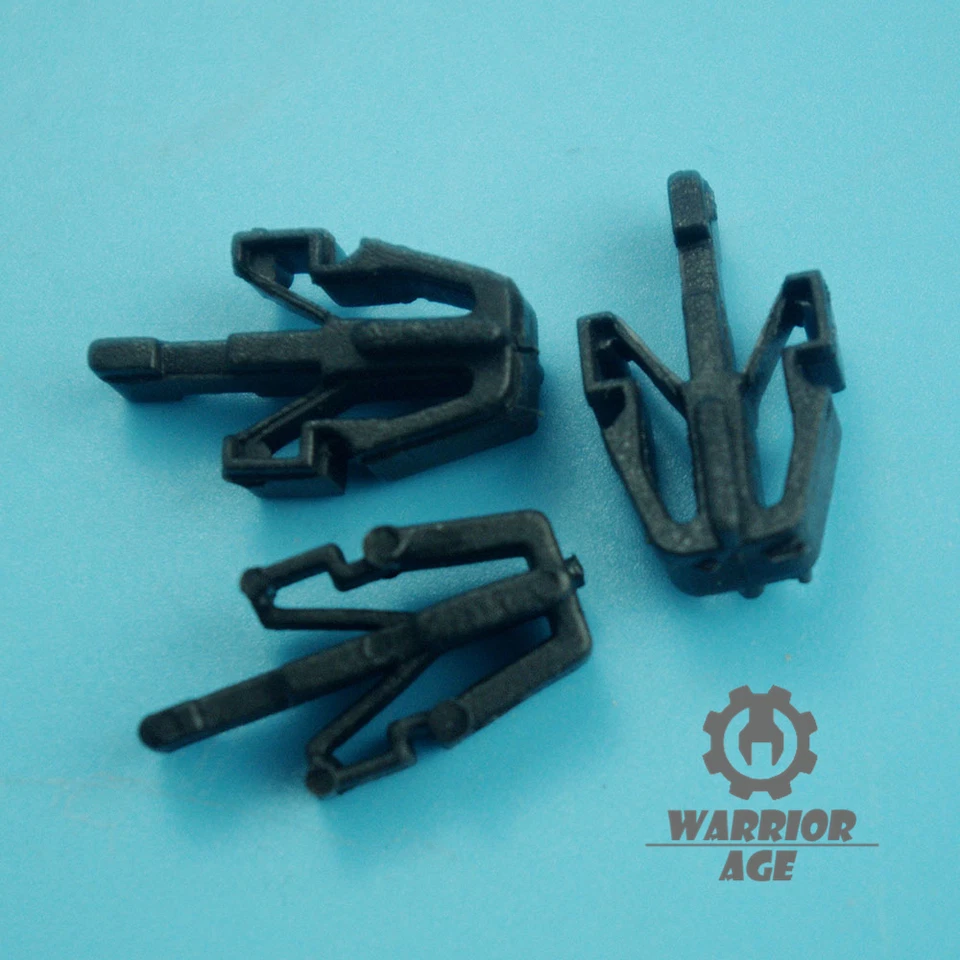 Qty50 Nylon Clip Retainer Grill # MB153825 For Toyota Mitsubishi Honda Mazda Foto 2 de 4