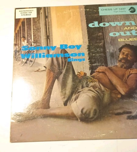 SONNY BOY WILLIAMS Down & Out Blues LP (1959) CHECKER deep groove original BLUES - Picture 2 of 10