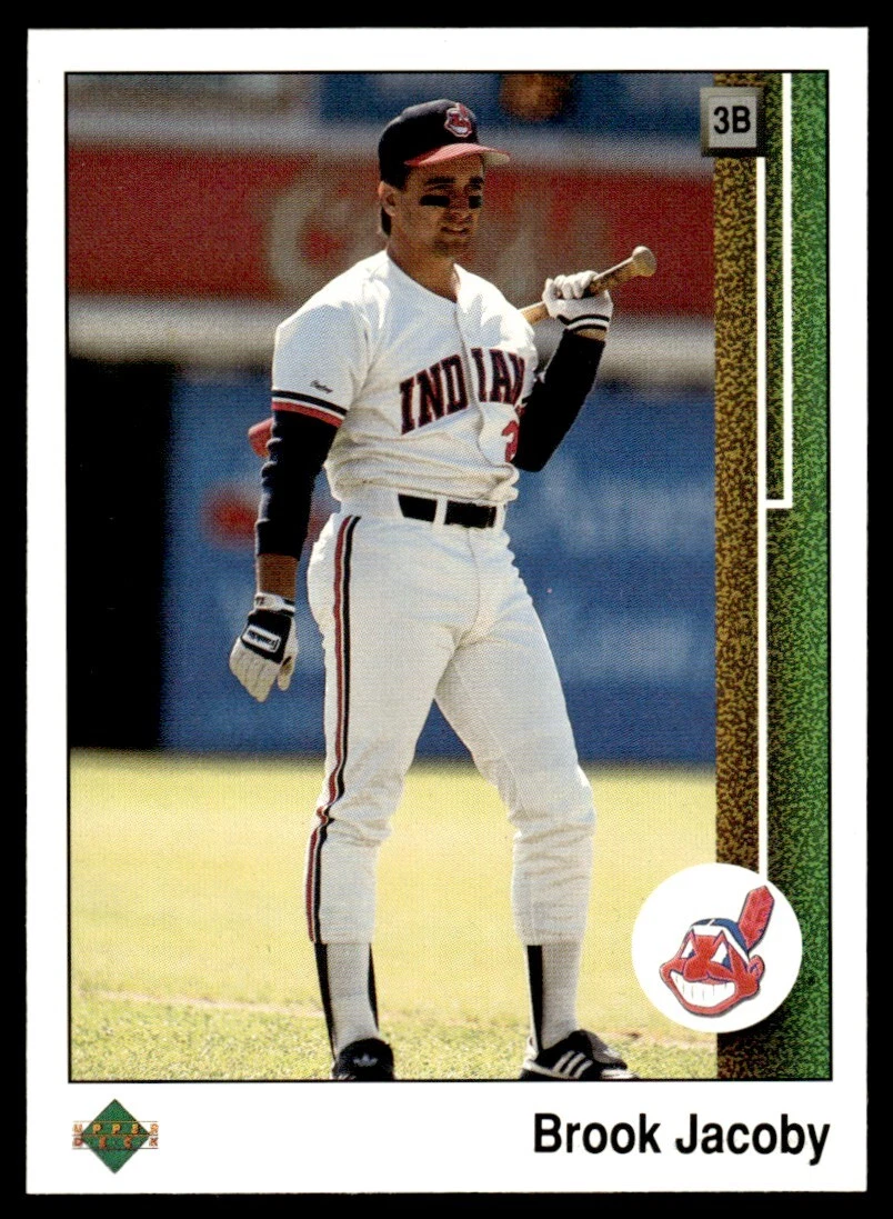 1989 Upper Deck #198 Brook Jacoby Cleveland Indians