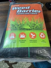 LAVEVE 3FTx 50FT Weed Barrier Landscape Fabric 3.2oz Premium Heavy-Duty 2 pack