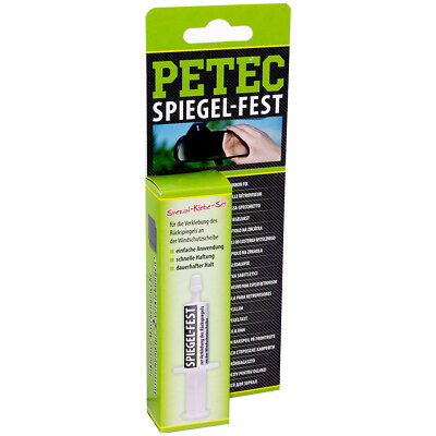 Petec Spiegel-Fest Spezial Klebe Kleber für Rückspiegel Innenspiegel 1g 93800