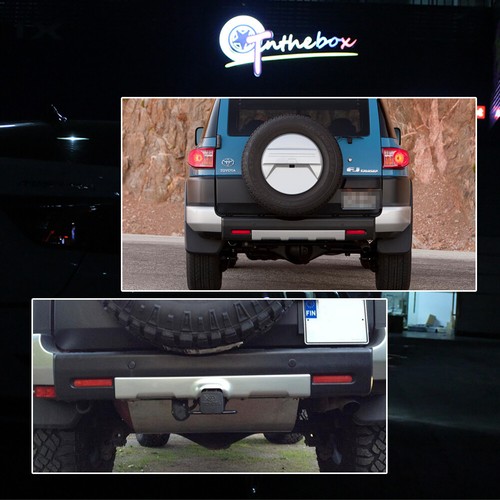 2 Rear Bumper Reflectors Left & Right 8191035060 Fit for 07-14 Toyota FJ Cruiser - Picture 6 of 8