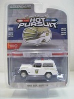 Jeep Jeepster 1969Er Police Traffic Control Greenlight 1:64 Limited Edition NEU