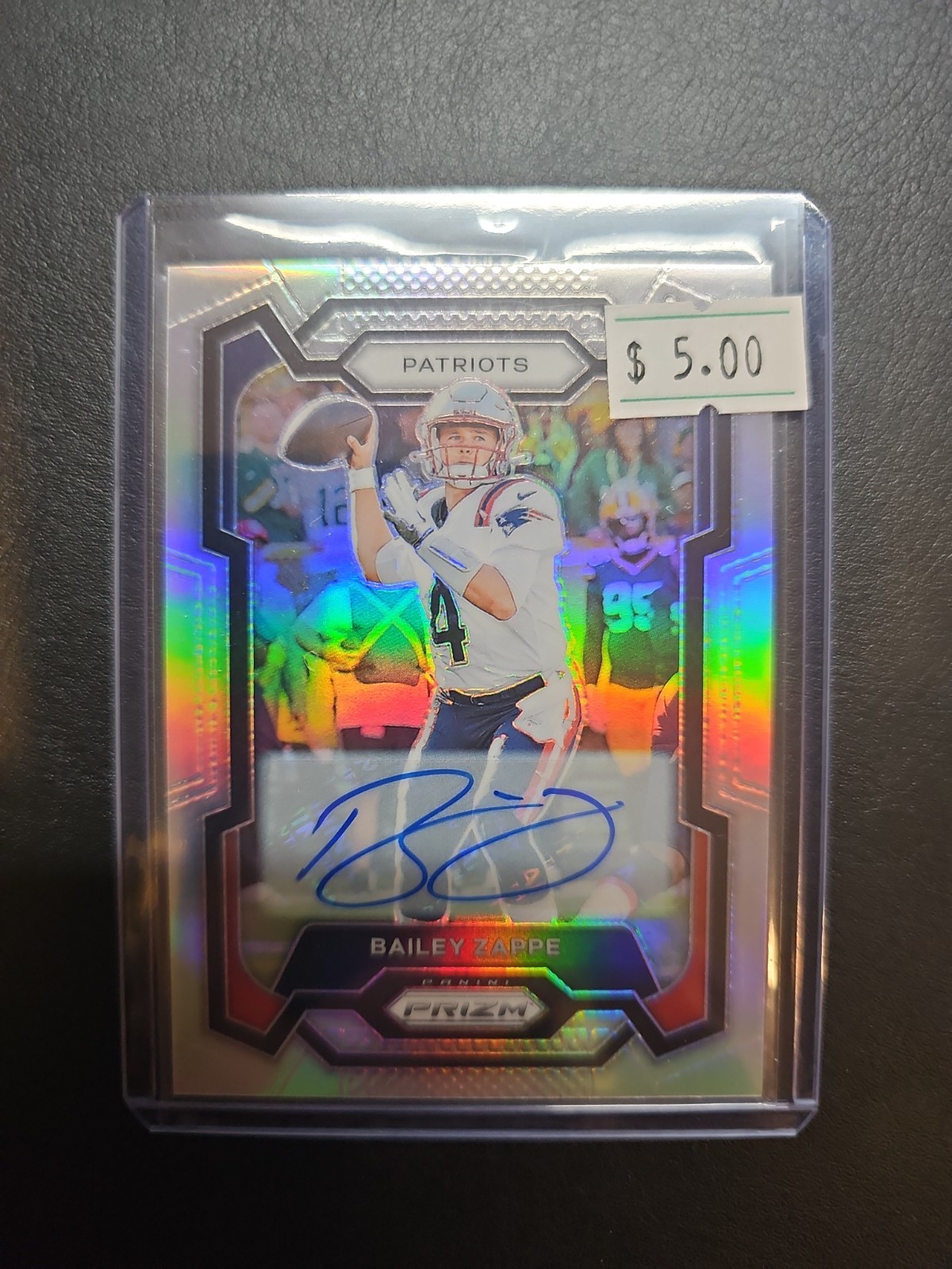 2023 Panini Prizm - Bailey Zappe #200 Pandora Auto