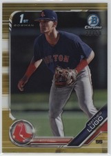 2019 Matthew Lugo Bowman Chrome 1st Gold Refractor RC 21/50 #BDC-139 (H2721)