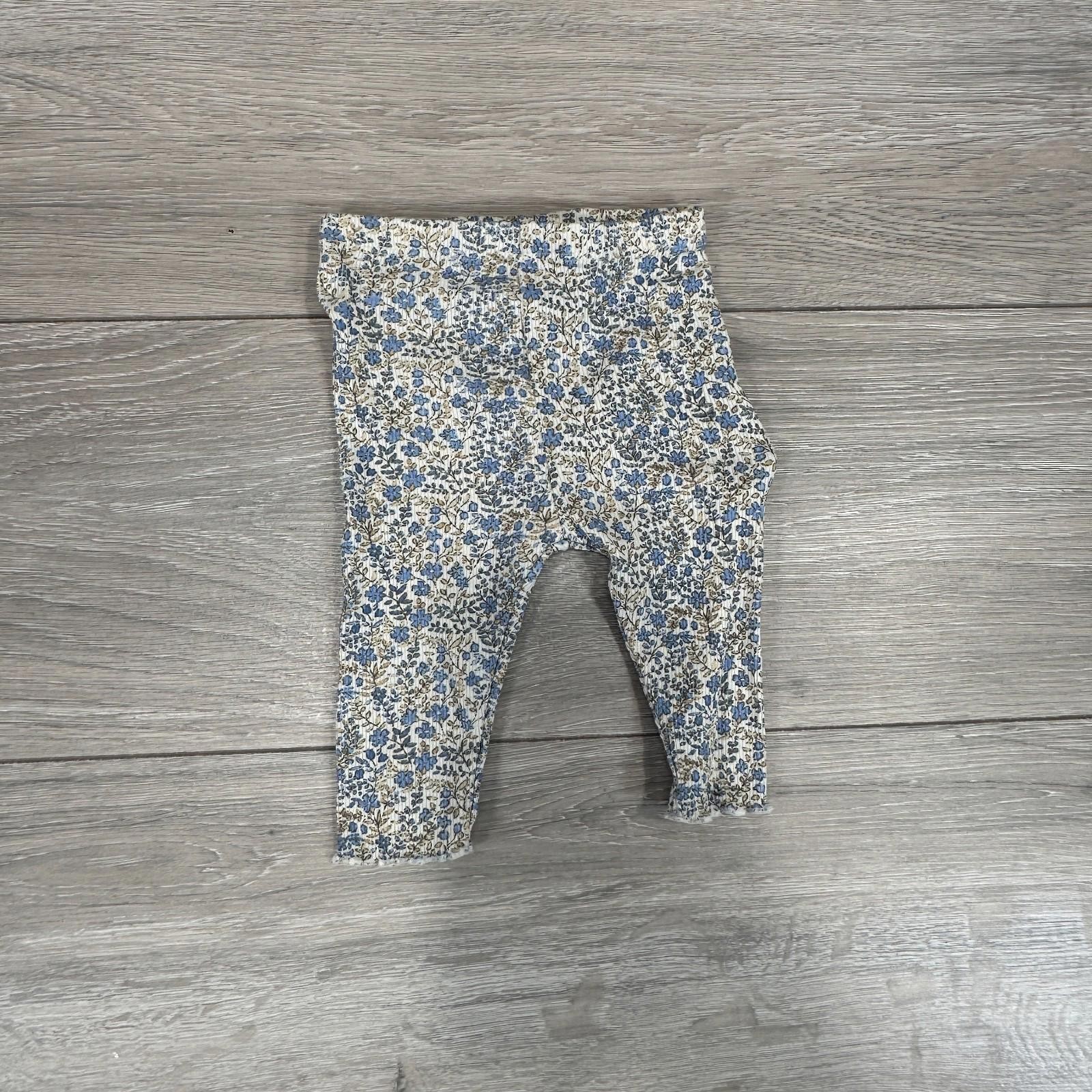 Baby Girls' Floral Long Sleeve Top and Leggings Set image 2