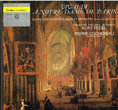 Vivaldi: 4 Orgelkonzerte (4 Orgelkonzerte) / Pierre Cochereau, Rudel LP