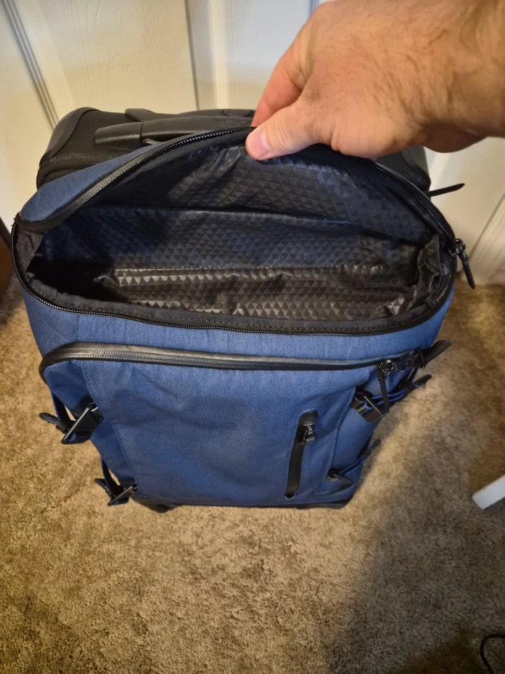 AUTÉNTICO - Equipaje de mano Tumi Alpha 3 Tahoe Bravo 19" (ampliable) (79860BL) Foto 4 de 4