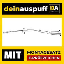 Auspuffanlage für Opel Astra H Caravan 1.4 Auspuff E664