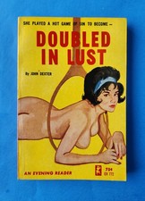 DOUBLED IN LUST by John Dexter Greenleaf Classics ER772 Vintage Sleaze GGA