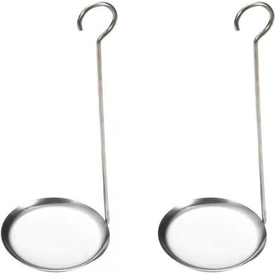 2 Pieces Stainless Steel Pancakes Mold Batter Mold Fried Shrimp Cakes Mold