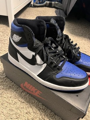 Jordan 1 High Royal Toe Mens Shoe Size 11  - worn once