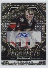 2023-24 Upper Deck Parkhurst Prominent Prospects Gold Olle Eriksson Ek Auto 1g3d