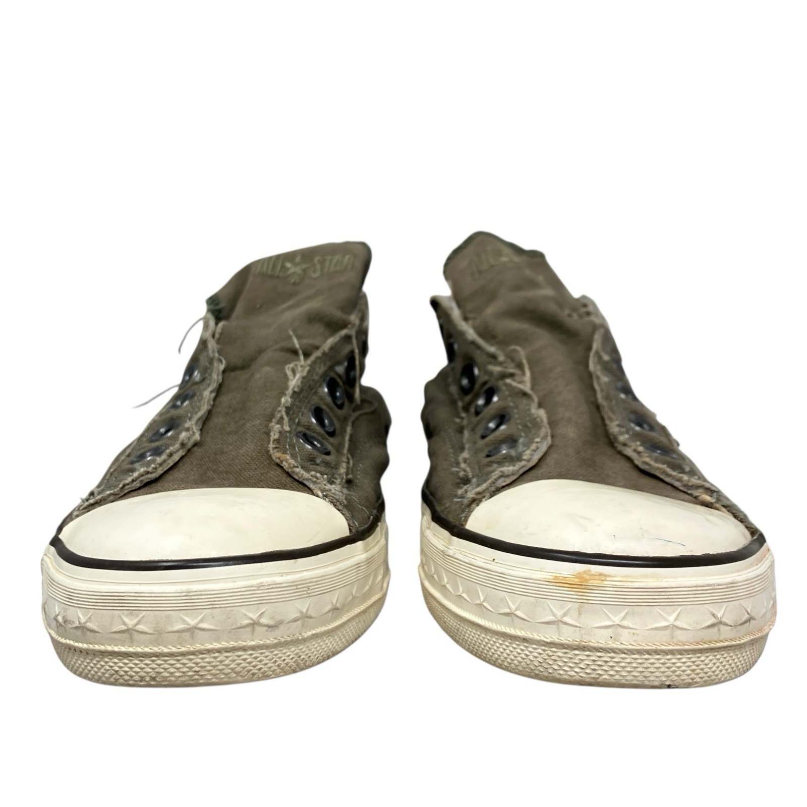 Converse x John Varvatos Sneakers Mens 6 Green Distressed All Star Low top thumbnail 3