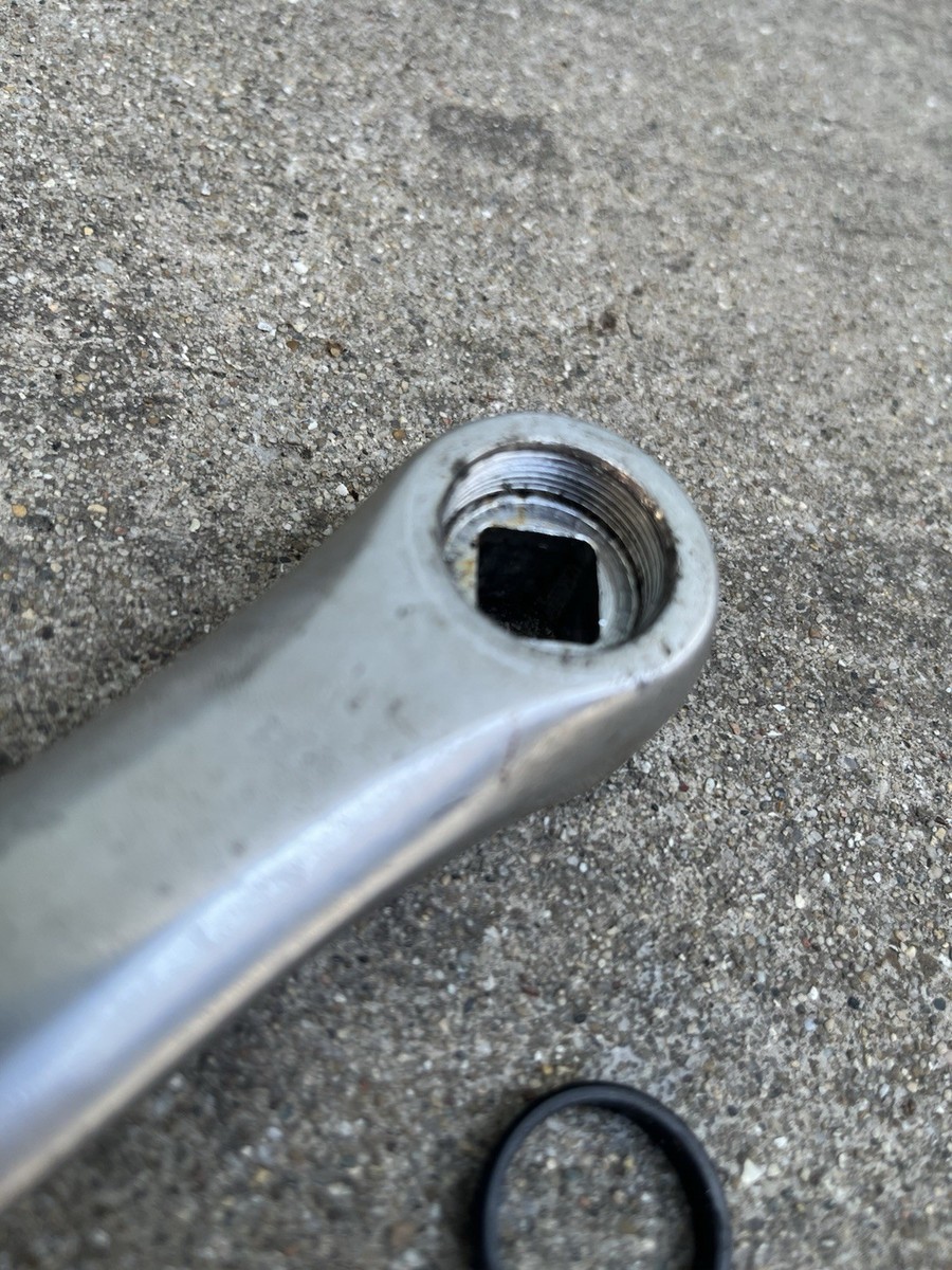 Vintage Sugino No 6 Comp Crank Set 165s Sprocket Chainwheel Bike