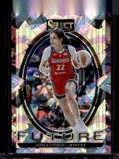 2025 Panini Select WNBA #17 Sonia Citron Select Future Ice IcePrizm