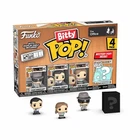 Funko Bitty Pop! The Office 4-Pack Vinyl Figures Dwight Pam Michael Shelf