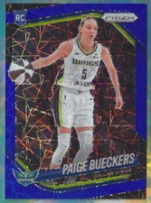 2025 Panini Prizm WNBA Paige Bueckers RC #5 Blue Velocity Prizm WINGS