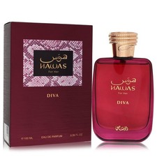 Hawas Diva by Rasasi Eau De Parfum Spray 3.38 oz For Women Brand New