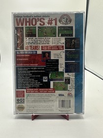 Bill Walsh College Football (Sega CD, 1993) Cib