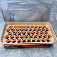 Vintage Kwik-Sort Jr MMF Industries Coin Sorter  Trays with Case 223-0044