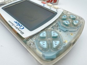 WonderSwan Color Pure Crystal console Toys R Us Limited Tested Bandai Japan