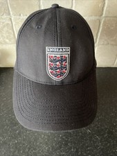 Official England Football Hat Three Lions Twins Enterprise Navy Blue
