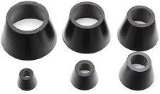 6pc Camera Lens Repair Rubber Tool Set For Face Rings Removing Assorted Sizes