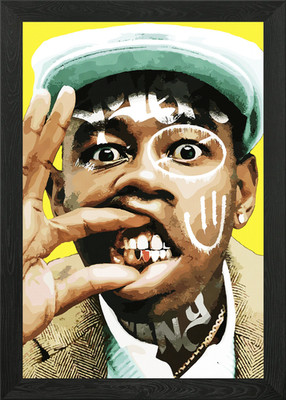 Tyler, der Schöpfer Portrait gerahmtes Wandbild Poster Leinwanddruck Bild