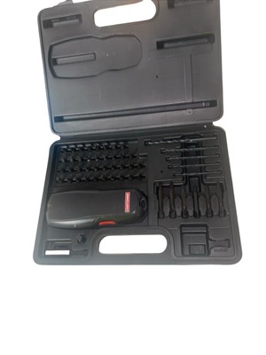 CRAFTSMAN Drill Bit & Stud Finder Set - Complete Kit + Black Carrying Case Works