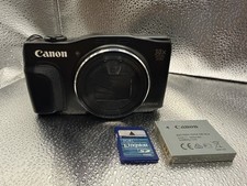 Canon PowerShot SX710 HS Black Compact Digital Camera 20.3MP 30x Wi-Fi US Seller