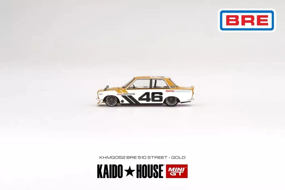 Mini car 164 Datsun 510 Street BRE510 V3 KAIDO HOUSE left-hand drive "Mini GT - Image 3 of 4