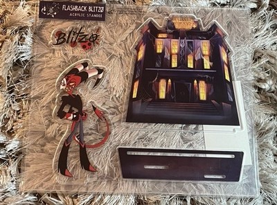 Helluva Boss Flashback Blitzo Acrylic Standee