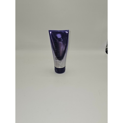 Paul Mitchell Platinum Blonde Conditioner in a purple 6.8 oz tube opened
