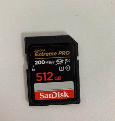 SanDisk 512GB Extreme PRO SDHC And SDXC UHS-I Card - SDSDXXD-512G-GN4IN