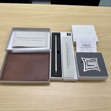 American Express Inkless Metal Pen Card Case