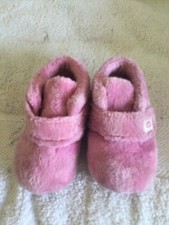UGG AUSTRALIABaby Bixbee Faux Fur Booties toddler Pink Size 4/5 US/4 UK/20.5EUR
