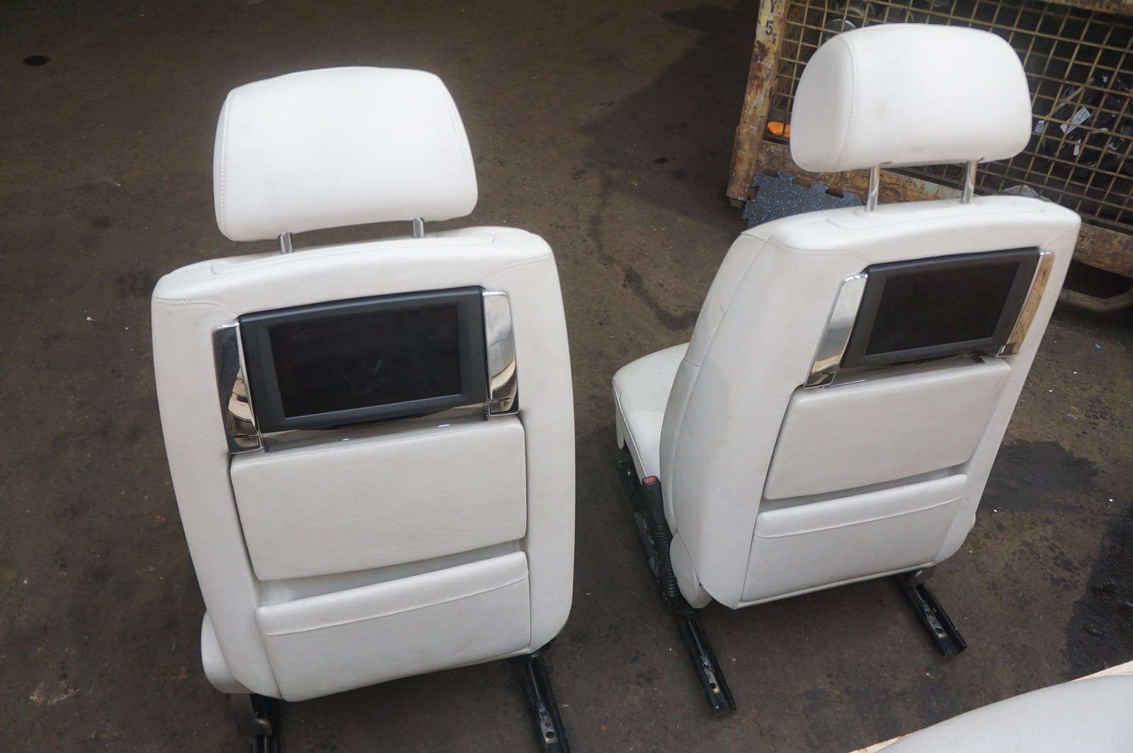 Set Front Rear Left Right Leather Seat Rolls Royce Ghost Series I 2011 *Note*