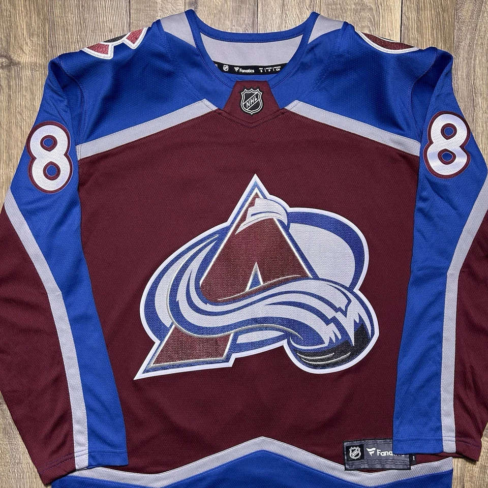 NEW Colorado Avalanche Martin Necas Fanatics NHL Hockey Home Jersey Men’s S $175 - Image 2 of 4