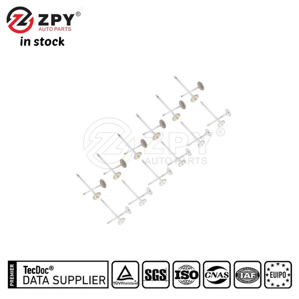 Впускные клапаны двигателя ZPY для Audi A6 Quattro 2005-2008 2,4 л 06E109601H - Изображение 2 из 4