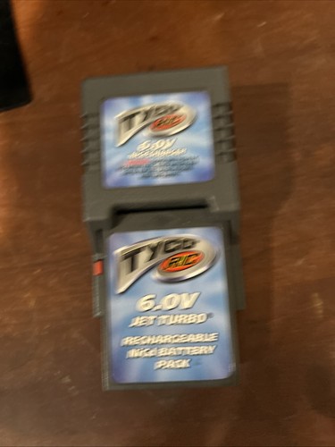 Tyco RC Charger 6.0V NiCd Battery Charger And Jet Turbo Rechargeable Battery