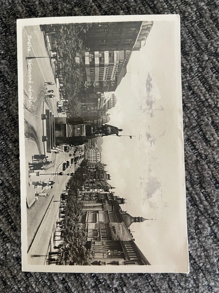 Czechoslovakia 1933 Post Card! Dated  July 21, 1933. - Image 2 of 3