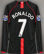 Manchester United 2008 Long Sleeve Ronaldo Jersey Vintage MEDIUM