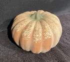 Vintage Frankoma Pumpkin Bisque Terra Cotta Art Pottery 5.5" Made in Oklahoma