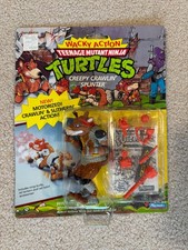 TMNT Creepy Crawlin' Splinter 1990 Ninja Turtles MOC MOSC 5616 Playmates